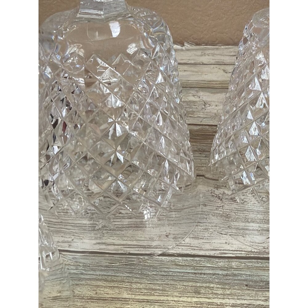 Set of 6 Waterford Crystal ALANA 7" Water Goblets Gothic Mark Vintage - Picture 6 of 16